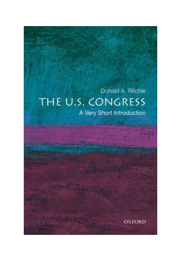 The U.S. Congress: A Very Short Introduction