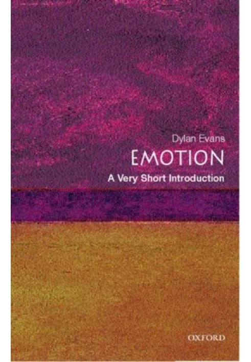 Emotion: A Very Short Introduction