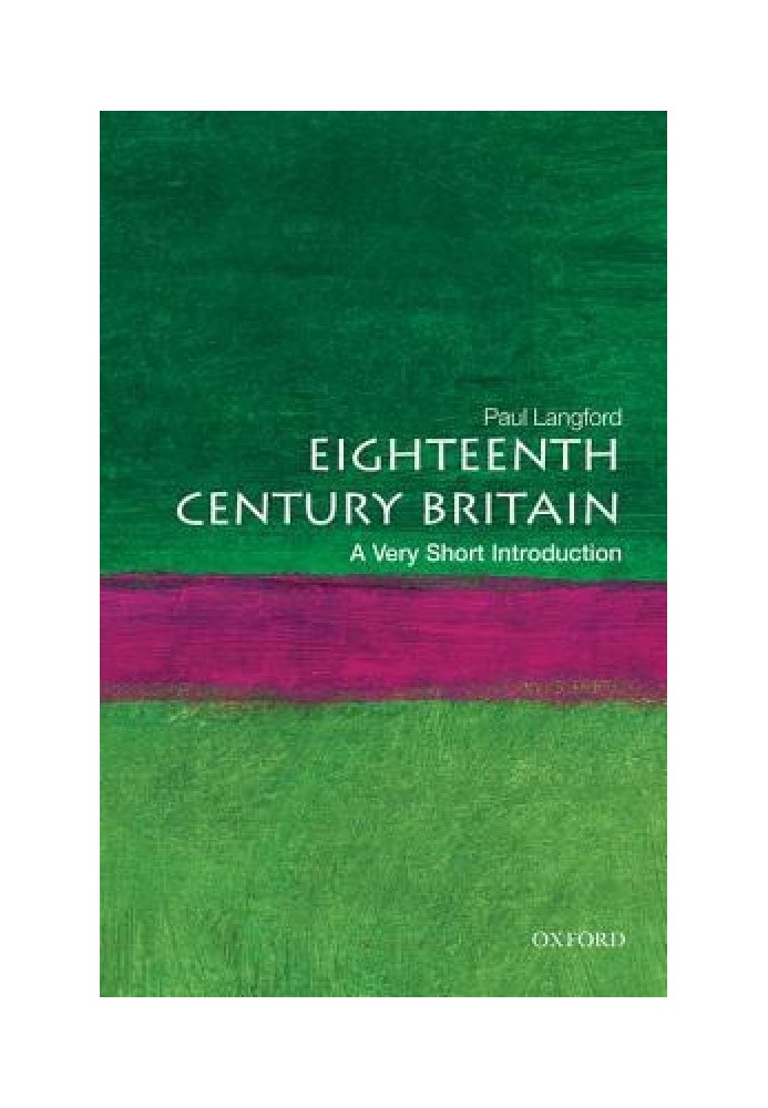 Eighteenth-Century Britain: A Very Short Introduction