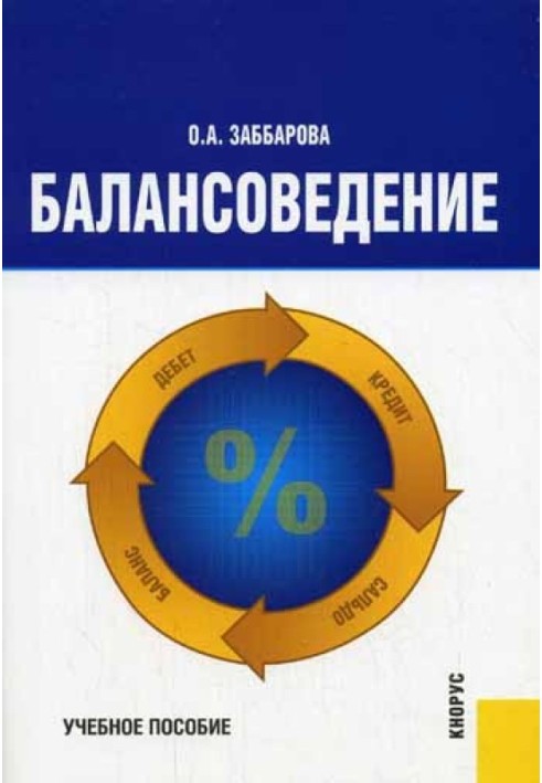 Балансознавство: навчальний посібник