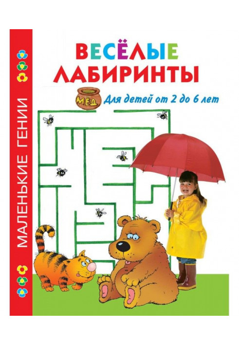 Fun mazes. For children from 2 to 6 years old