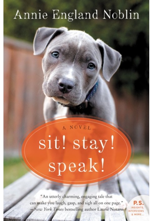 Sit! Stay! Speak!