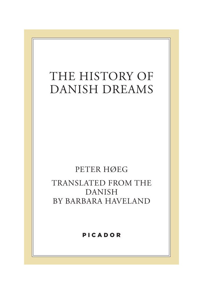 The History of Danish Dreams