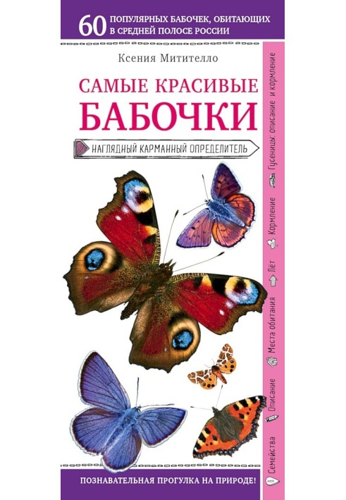 Найкрасивіші метелики. Наочний кишеньковий визначник