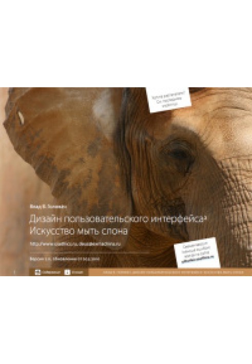 User Interface Design: The Art of Washing an Elephant