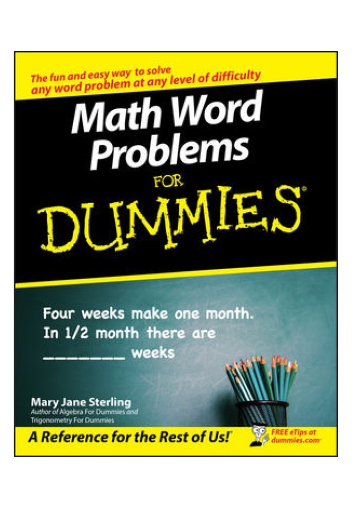 Math Word Problems for Dummies®