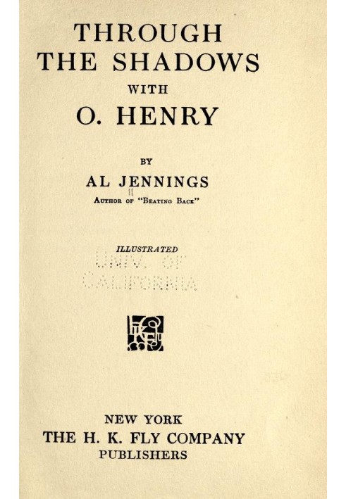 Through the Shadows with O'Henry