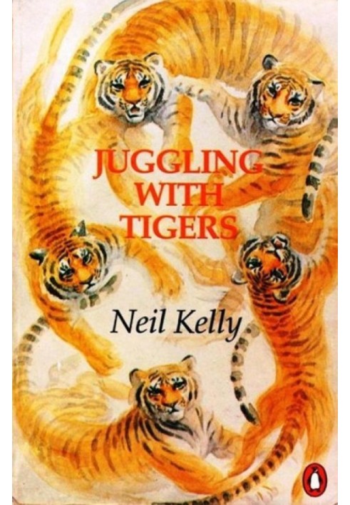 Juggler with tigers