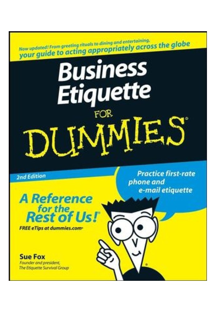 Business Etiquette For Dummies®