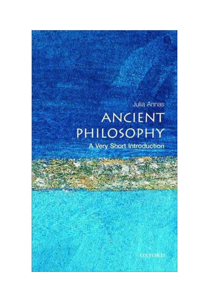 Ancient Philosophy: A Very Short Introduction