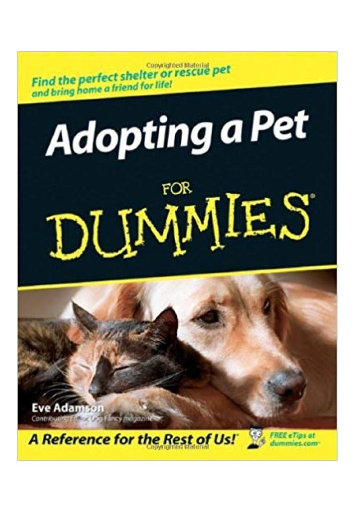 Adopting a Pet For Dummies®