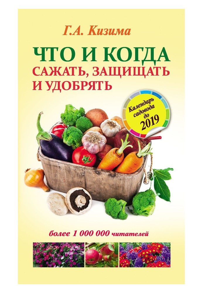 Що і коли садити, захищати та удобрювати. Календар садівника до 2019 року