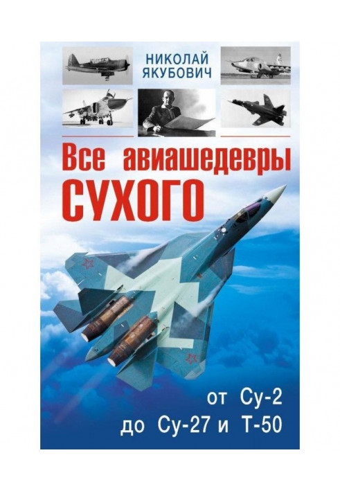 Всі авіашедеври Сухого - від Су-2 до Су-27 і Т-50