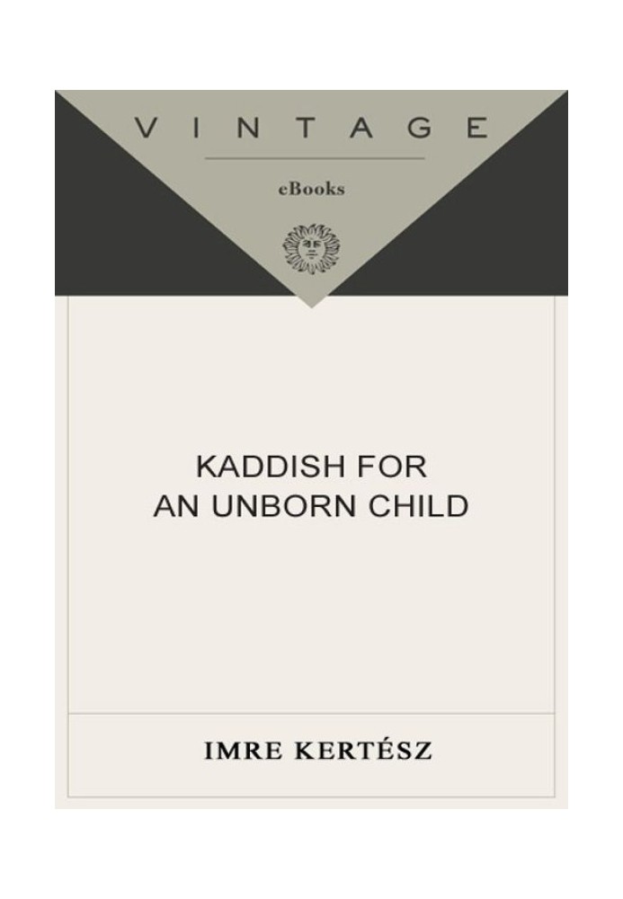 Kaddish for an Unborn Child