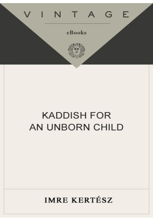 Kaddish for an Unborn Child