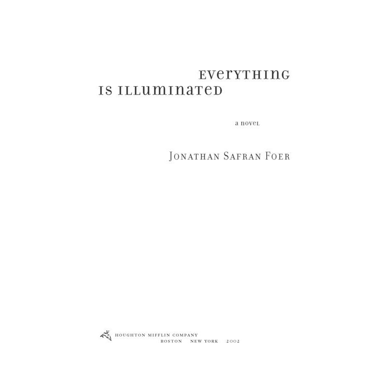 Everything is Illuminated