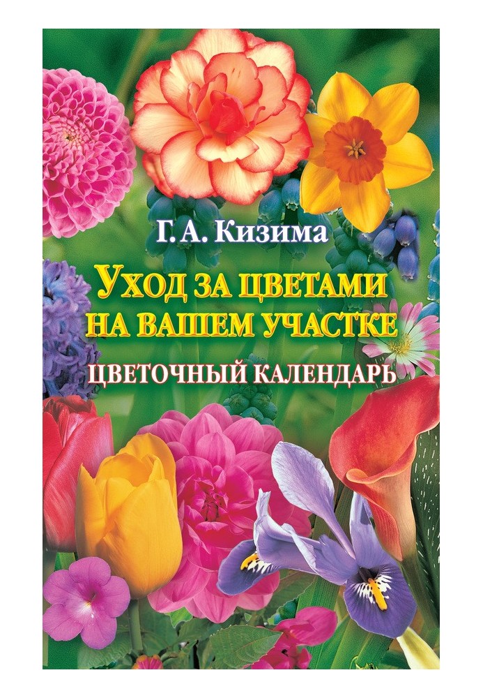 Догляд за квітами на ділянці. Квітковий календар