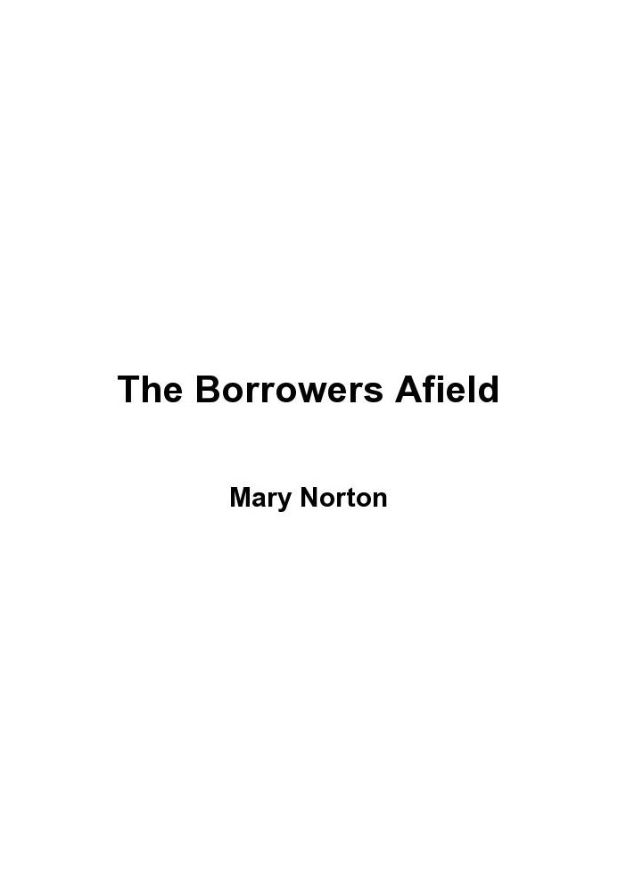 The Borrowers Afield