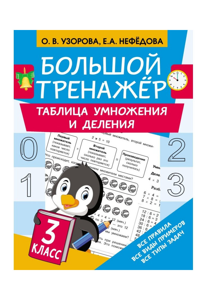 Великий тренажер. Таблиця множення та поділу