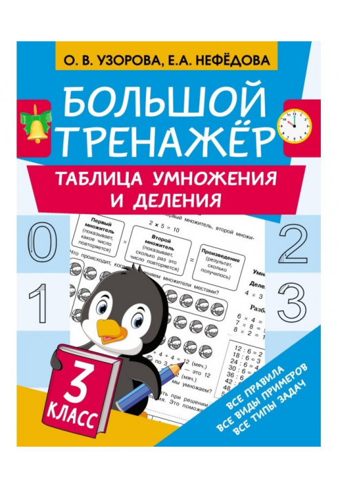 Великий тренажер. Таблиця множення та поділу