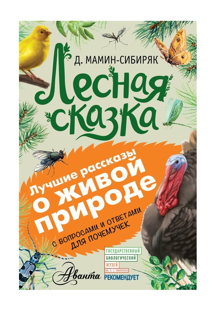 Лісова казка. З питаннями та відповідями для чомучок