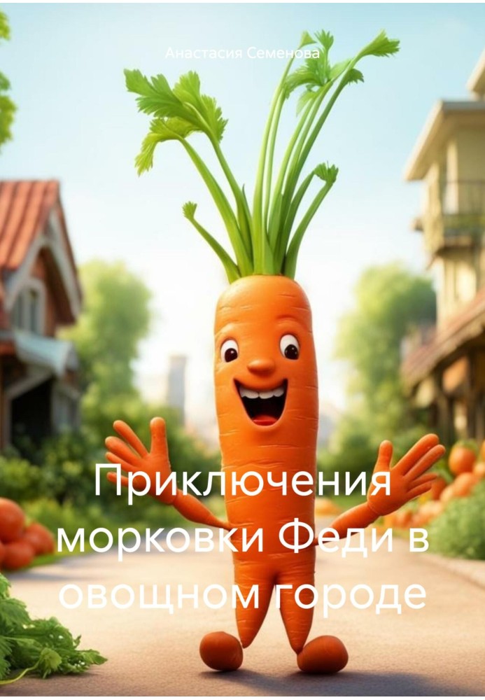 The adventures of Fedya the carrot in the vegetable city