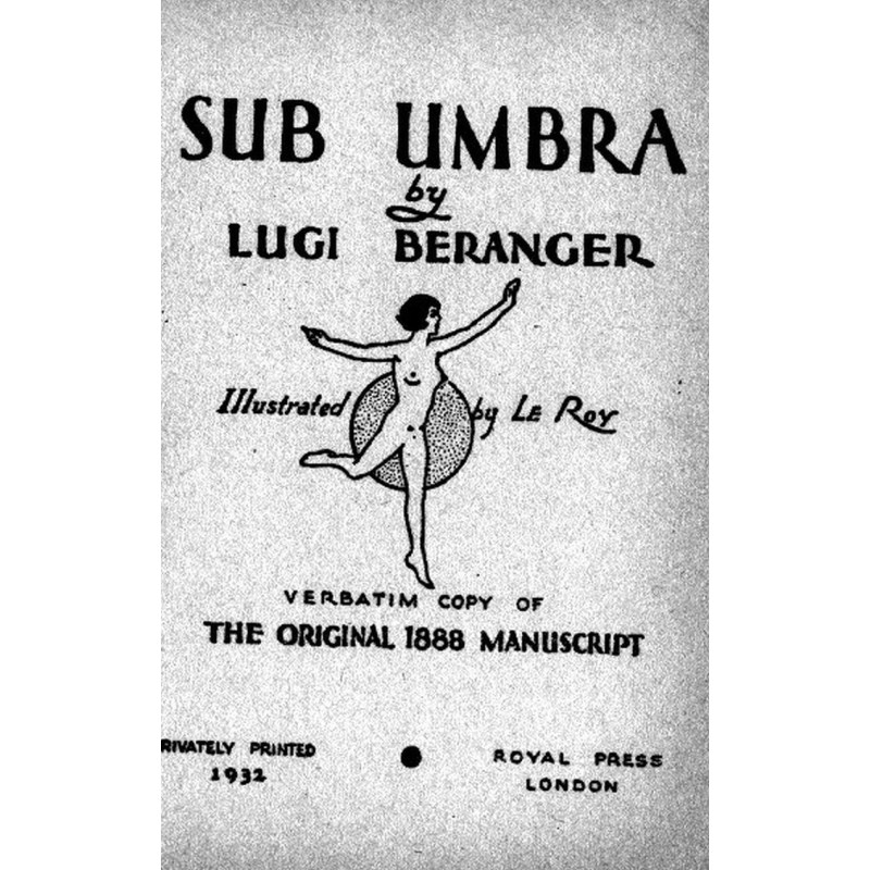 Sub -umbra, or sport among...