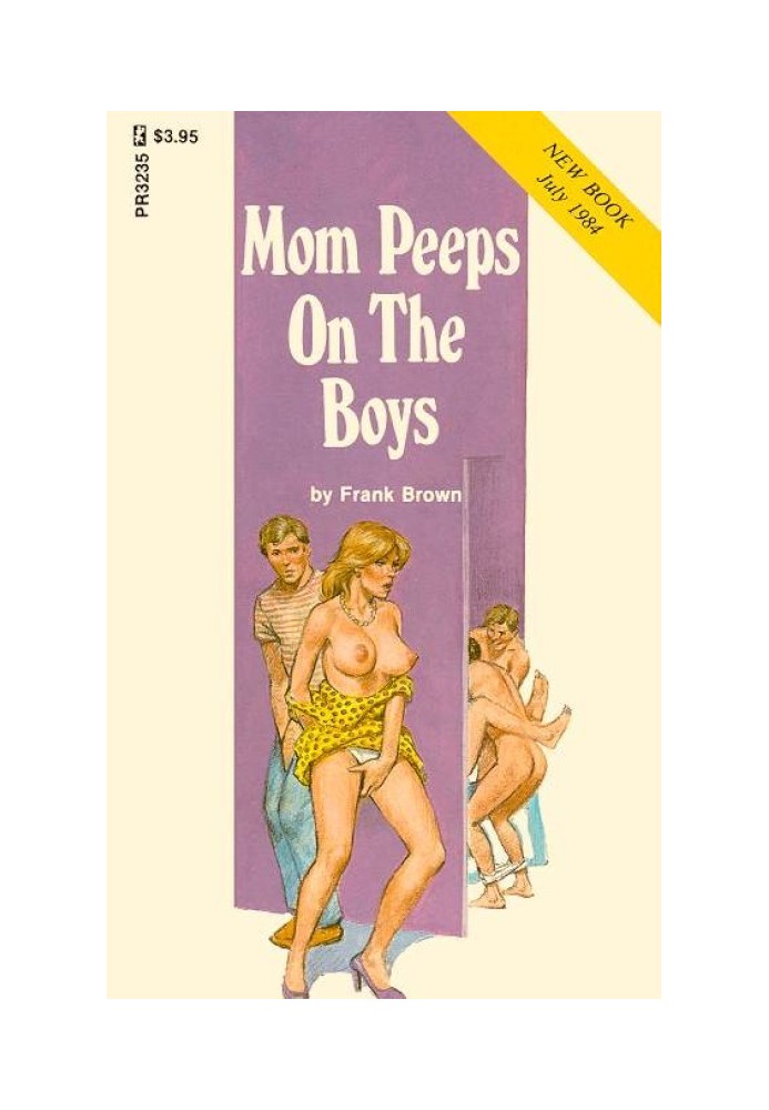 Mom peeps on the boys