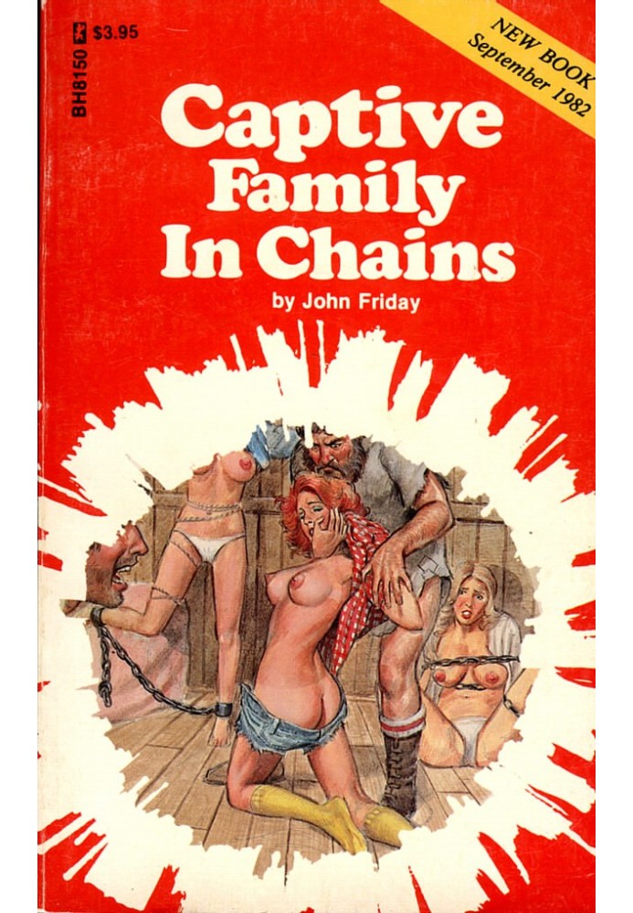 Captive family in chains