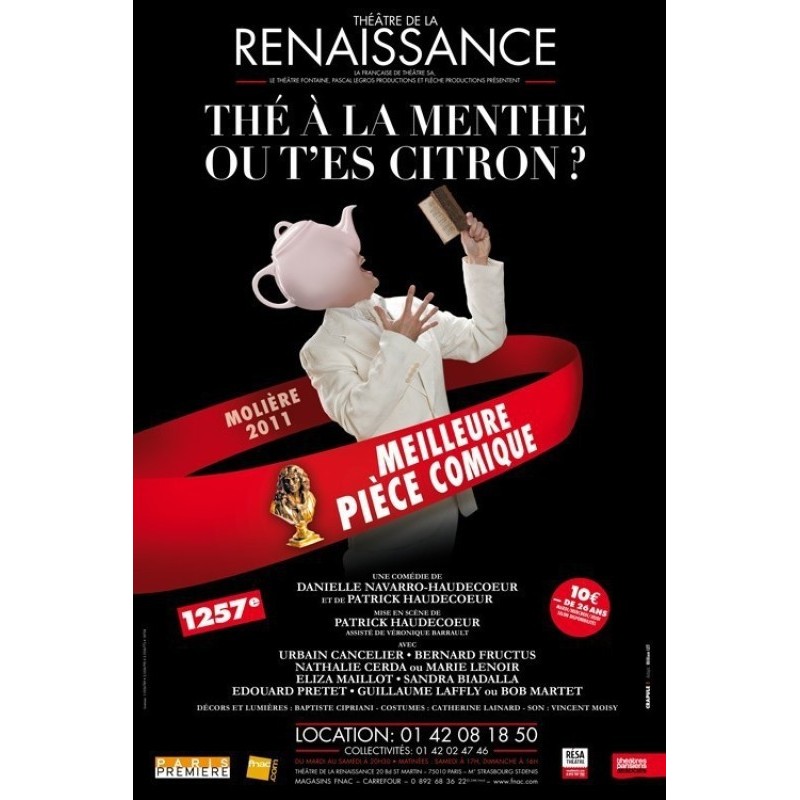 Tea with mint or lemon