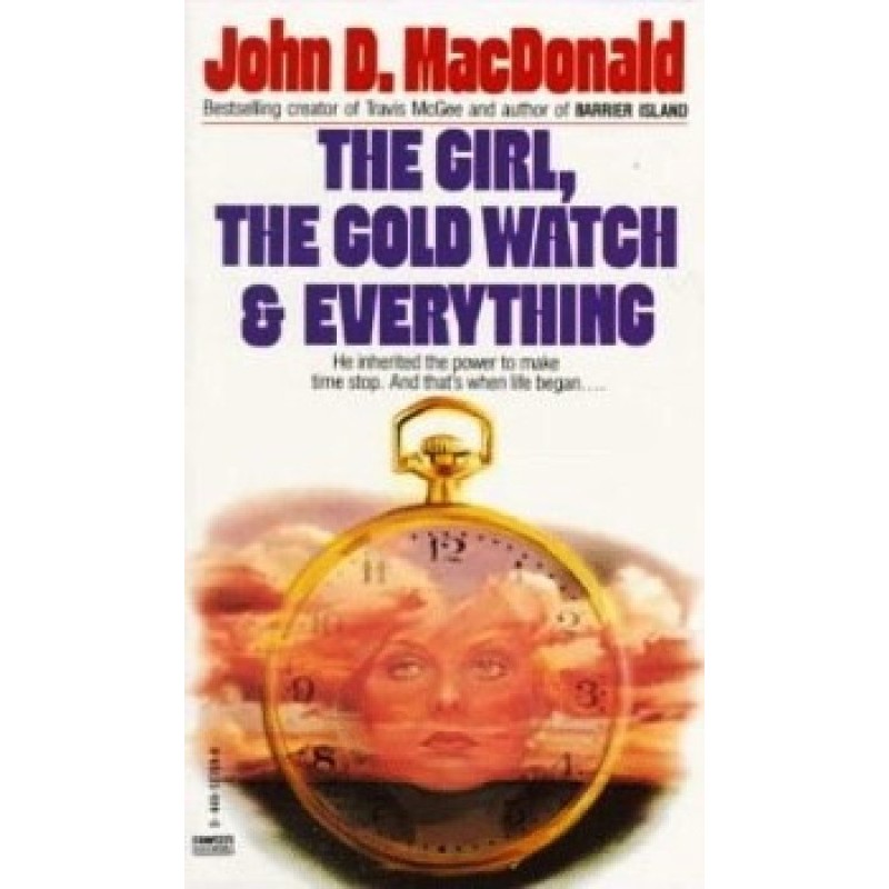 Girl, gold watch and...