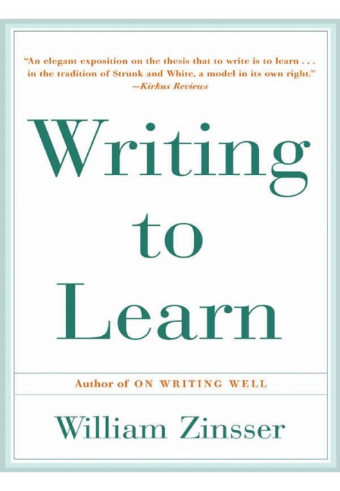 Writing to learn