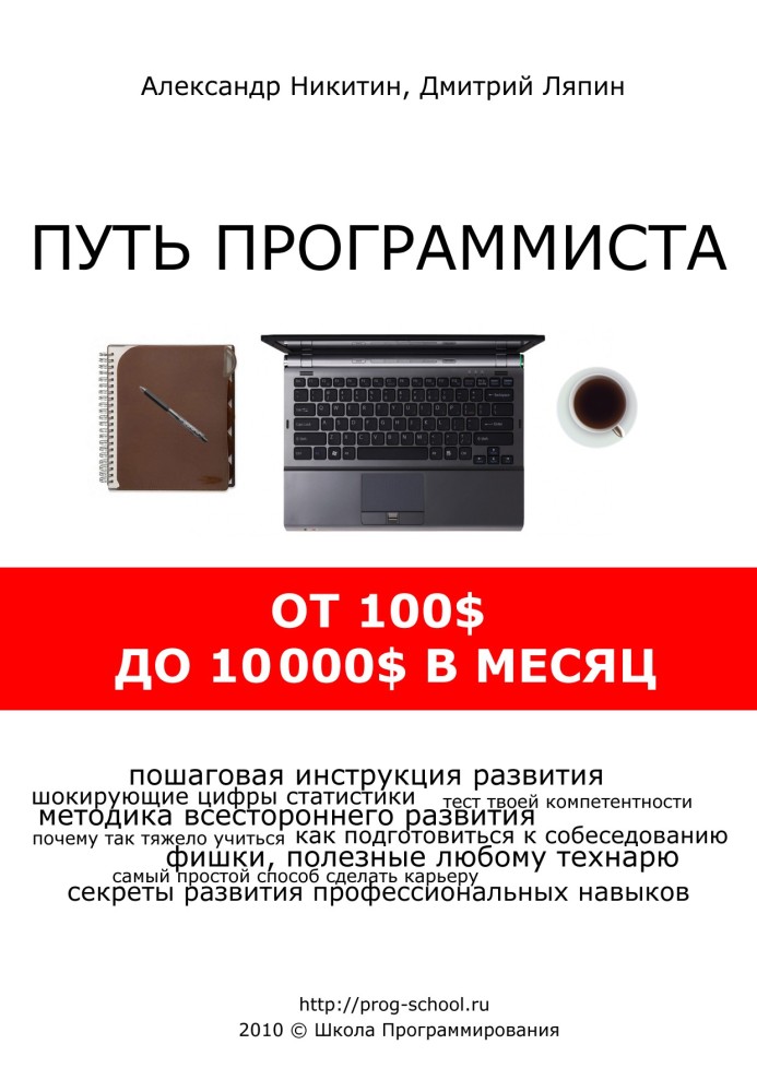 Шлях програміста: від 100 $ до 10000 $ на місяць