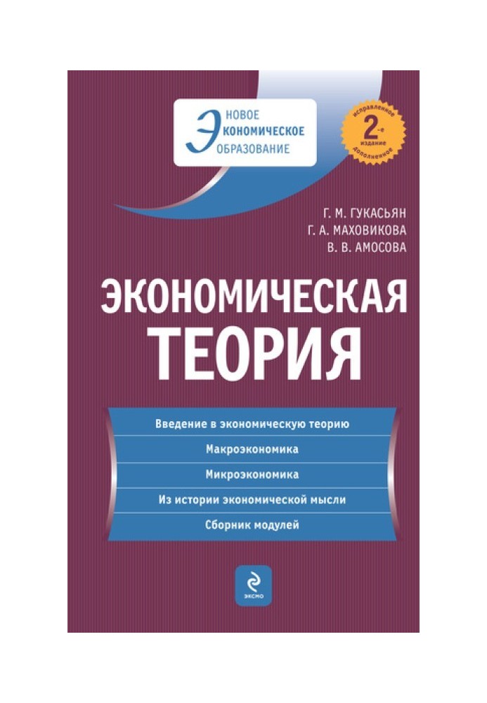 Економічна теорія: підручник