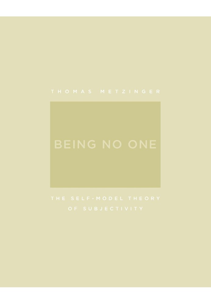 To be nobody. Self-modeling theory of subjectivity