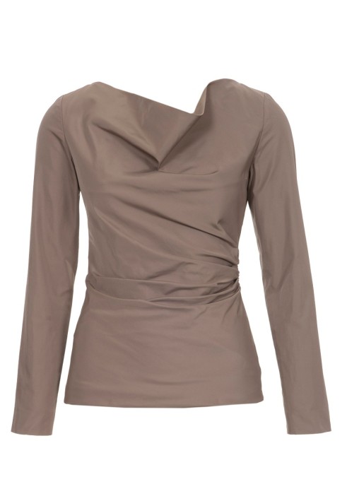 Pattern Long-sleeved fitted blouse (Burda 10/2012, pattern number 118 B) (Burda 10/2012, № викрійки 118 B)