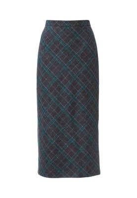 Pattern Midi-length pencil skirt (Burda 10/2020, pattern number 117) (Burda 10/2020, № викрійки 117)