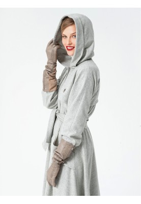 Pattern Vintage coat with a hood (Burda 10/2020, pattern number 114) (Burda 10/2020, № викрійки 114)