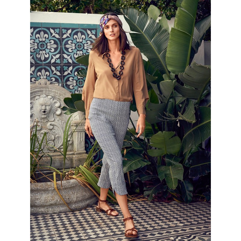 Pattern Pants without belt...