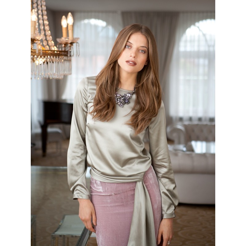 Pattern Pencil skirt with...