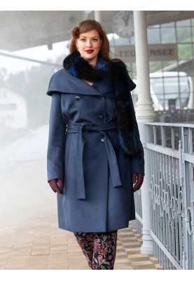 Pattern Double-breasted coat with a large cape collar (Burda 11/2018, pattern number 120)