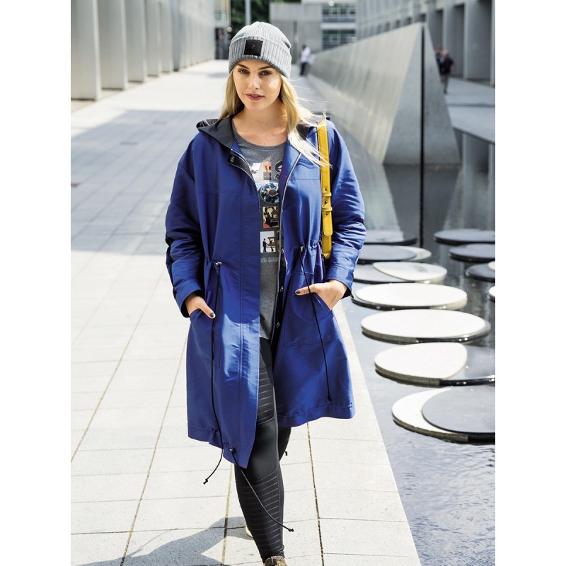 Park pattern with hood and...