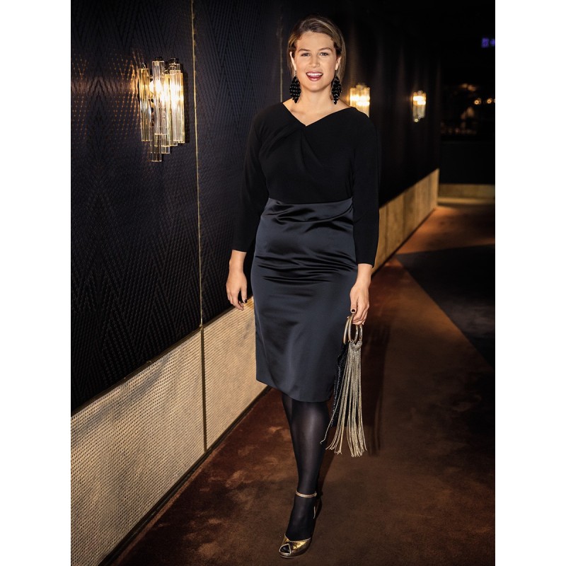 Pattern Sheath dress with...