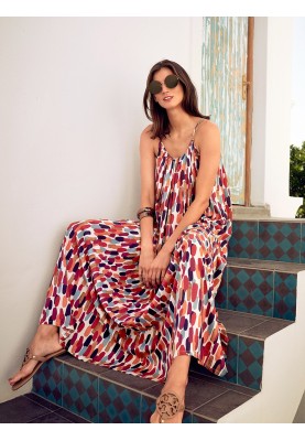 Pattern Sundress maxi wide cut (Burda 7/2020, pattern number 102)