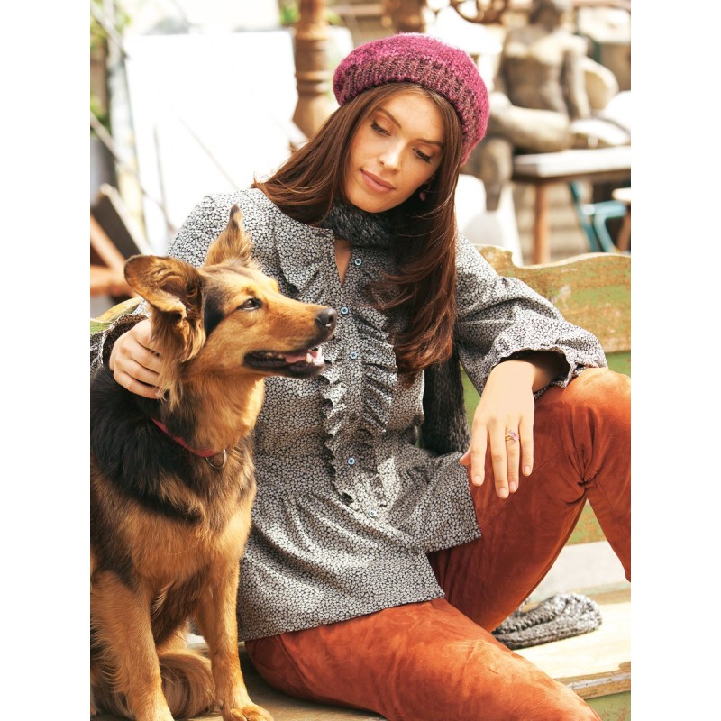 Викрійка Блузка вельветова...