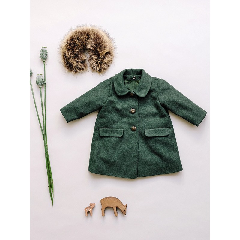 Pattern Coat with removable...