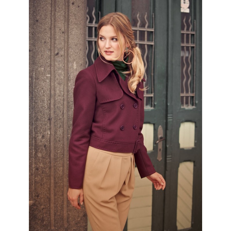 Викрійка Блузон шерстяний...