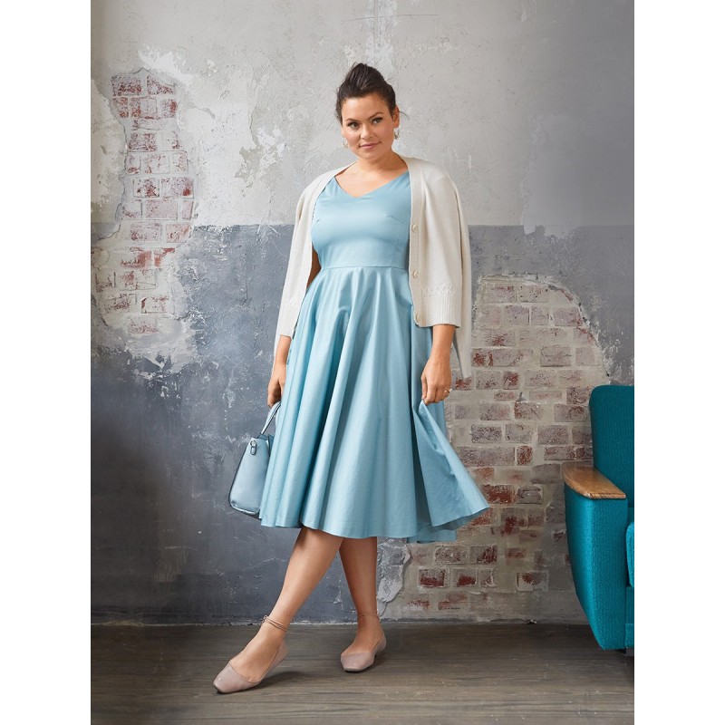 Pattern Dress cut-off with...