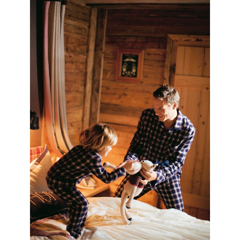 Pattern Flannel pajamas in...