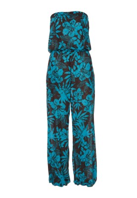 Pattern Knitted jumpsuit with open shoulders (Burda 4/2012, pattern number 110 B)